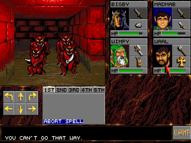 Eye of the Beholder screenshot 4 for Amiga